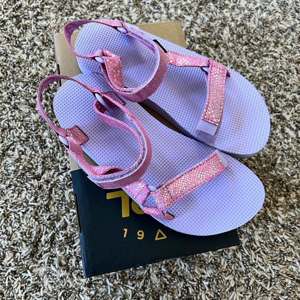 Teva Kids Sandals in Pink and Purple